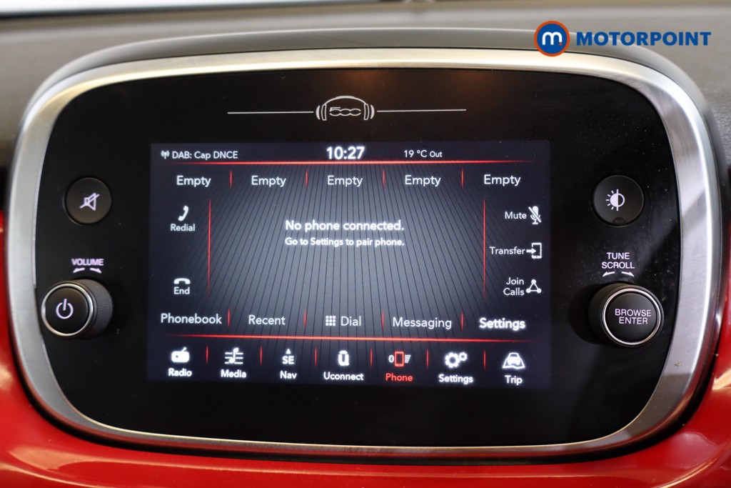 Fiat 500X RED Manual Petrol SUV - Stock Number (1550896) - 8th supplementary image
