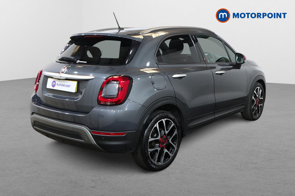 Fiat 500X RED Manual Petrol SUV - Stock Number (1550896) - Drivers side rear corner