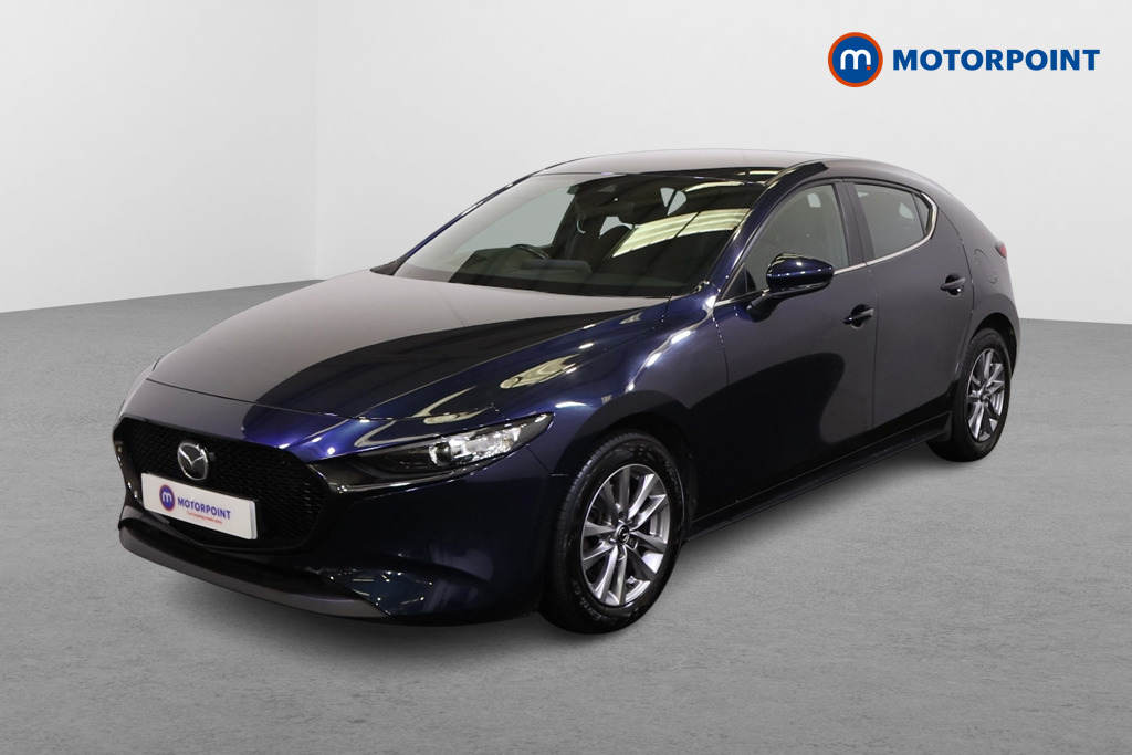 Mazda 3 Se-L Manual Petrol-Electric Hybrid Hatchback - Stock Number (1561090) - Passenger side front corner