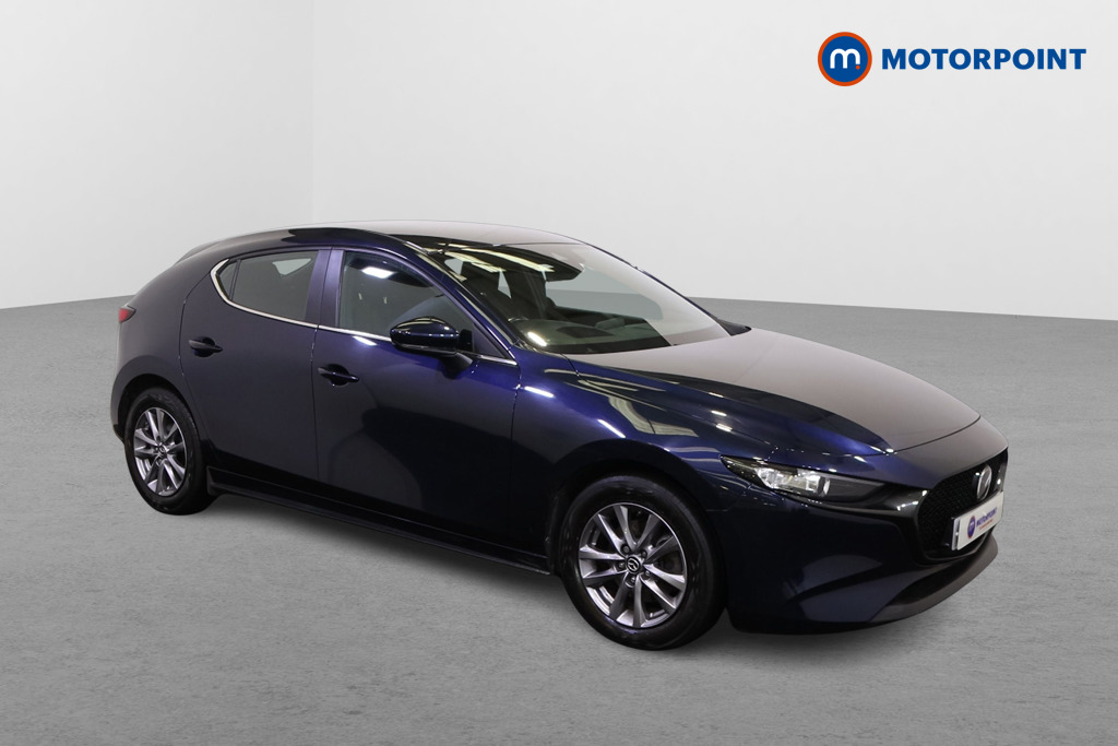 Mazda 3 Se-L Manual Petrol-Electric Hybrid Hatchback - Stock Number (1561090) - Drivers side front corner