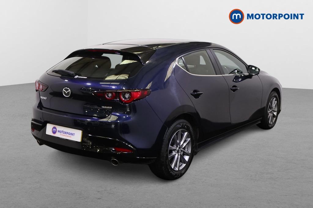 Mazda 3 Se-L Manual Petrol-Electric Hybrid Hatchback - Stock Number (1561090) - Drivers side rear corner