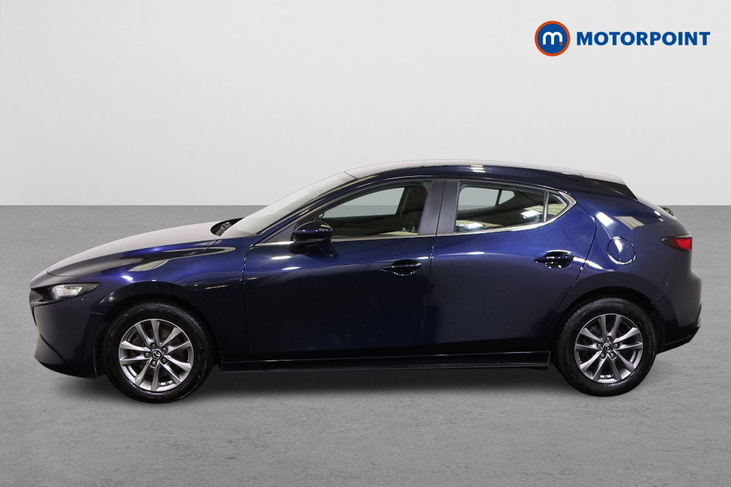 Mazda 3 Se-L Manual Petrol-Electric Hybrid Hatchback - Stock Number (1561090) - Passenger side