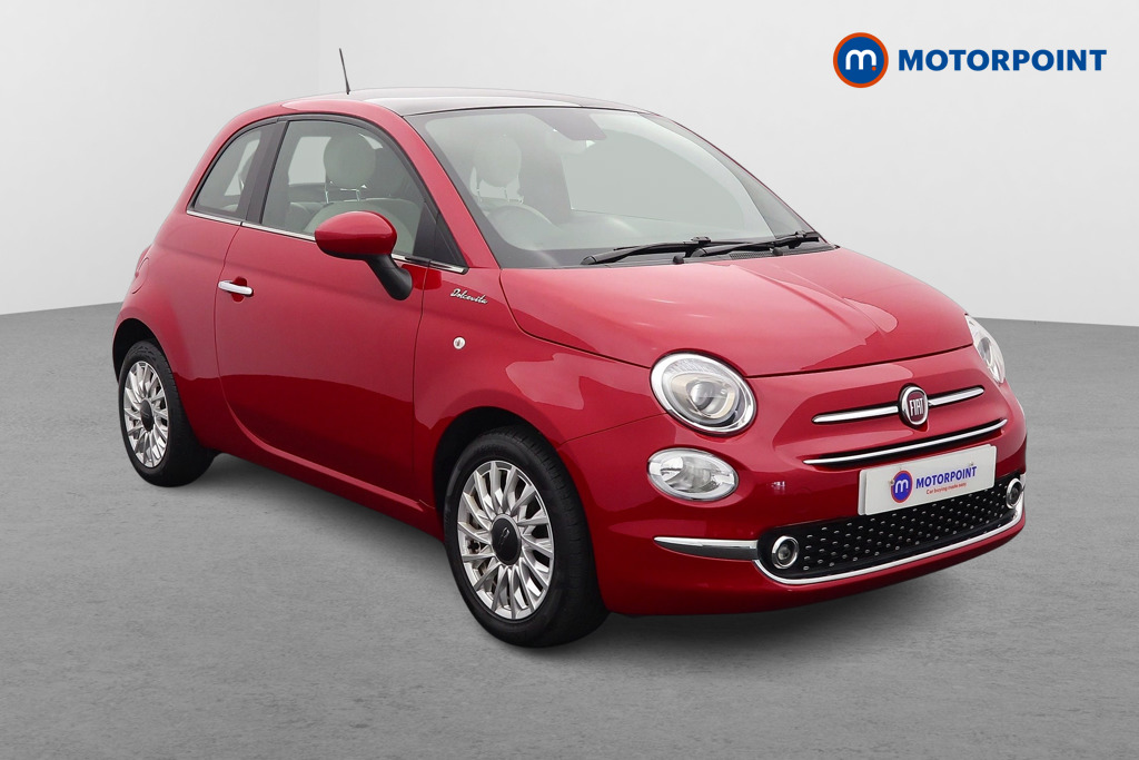 Fiat 500 Dolcevita Manual Petrol-Electric Hybrid Hatchback - Stock Number (1563816) - Drivers side front corner
