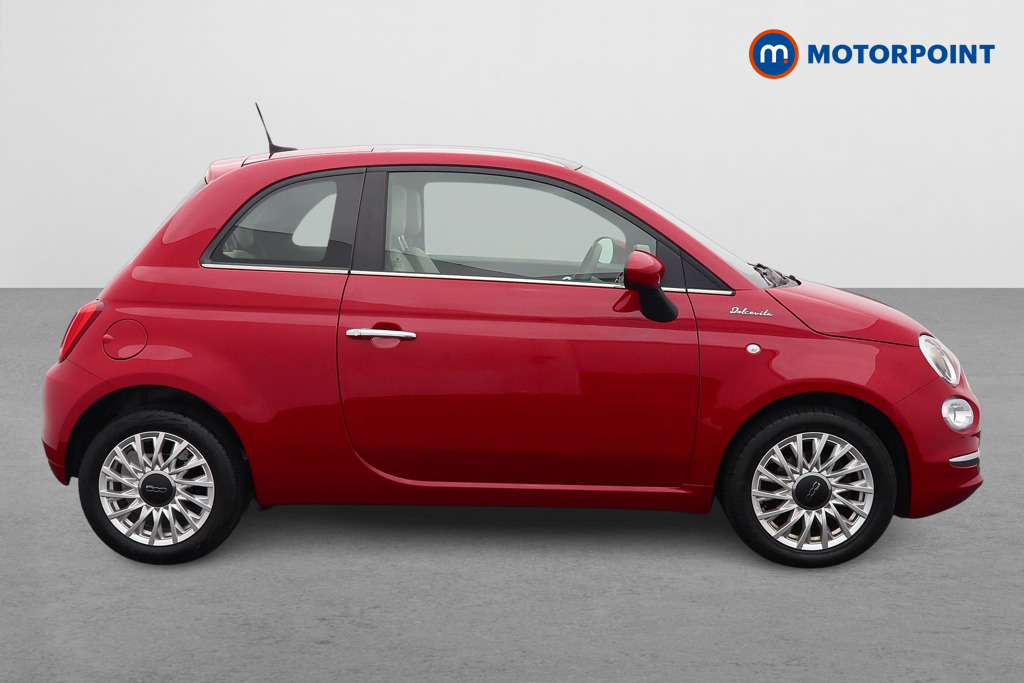 Fiat 500 Dolcevita Manual Petrol-Electric Hybrid Hatchback - Stock Number (1563816) - Drivers side