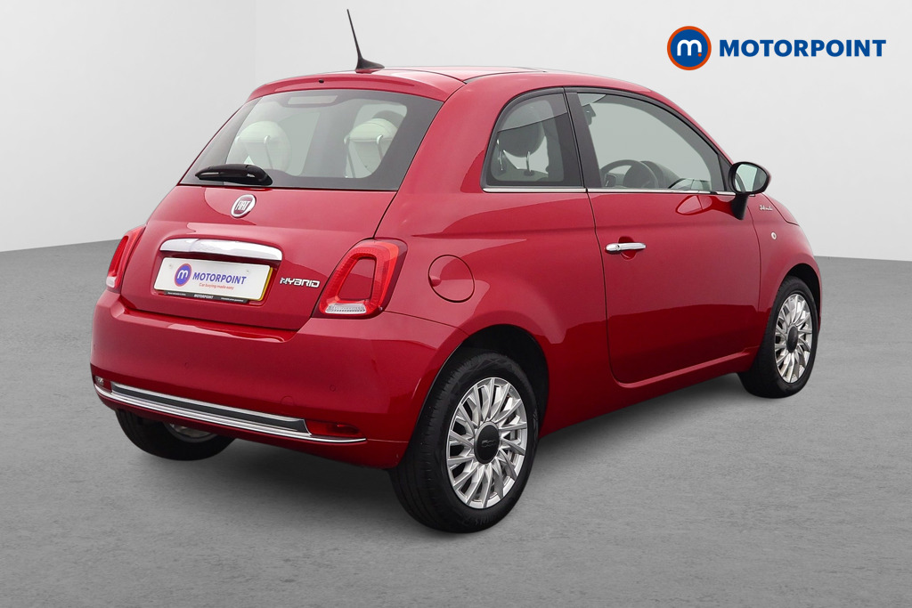 Fiat 500 Dolcevita Manual Petrol-Electric Hybrid Hatchback - Stock Number (1563816) - Drivers side rear corner