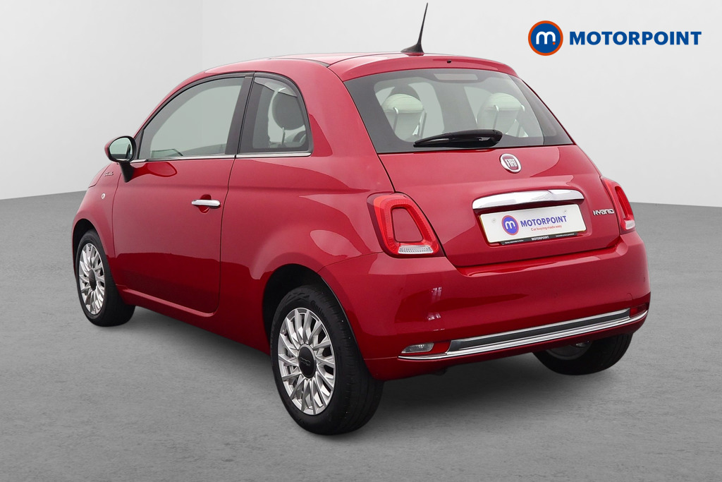 Fiat 500 Dolcevita Manual Petrol-Electric Hybrid Hatchback - Stock Number (1563816) - Passenger side rear corner