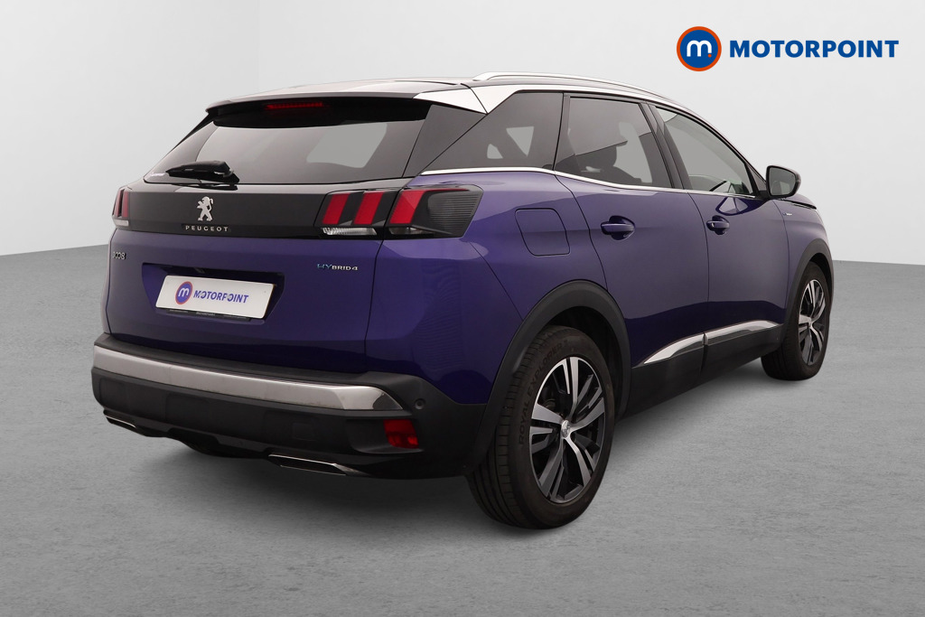 Peugeot 3008 Gt Line Automatic Petrol Plug-In Hybrid SUV - Stock Number (1564496) - Drivers side rear corner