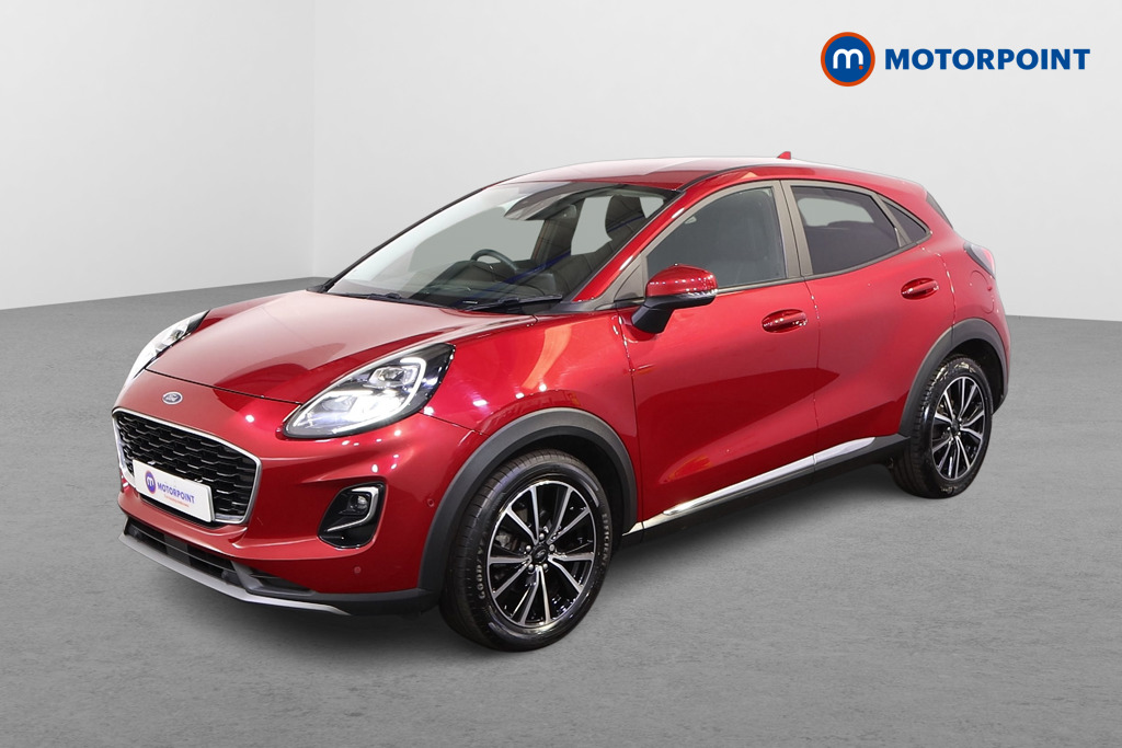 Ford Puma Titanium Manual Petrol-Electric Hybrid SUV - Stock Number (1565450) - Passenger side front corner