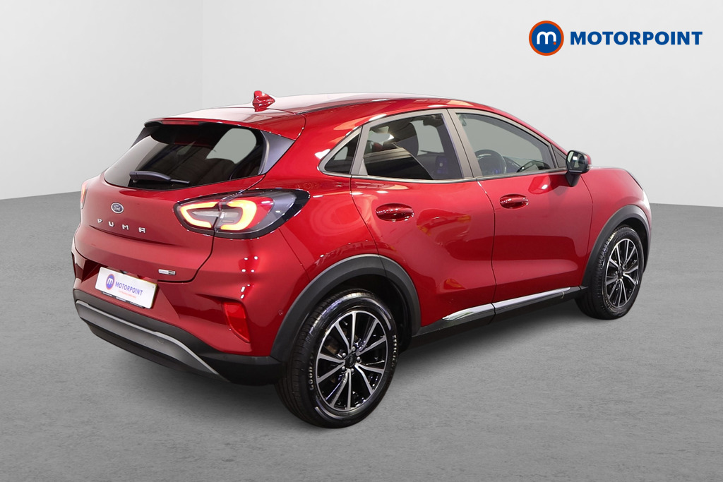 Ford Puma Titanium Manual Petrol-Electric Hybrid SUV - Stock Number (1565450) - Drivers side rear corner