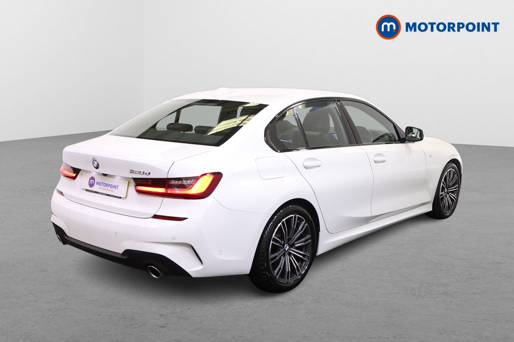 BMW 3 Series M Sport Automatic Diesel Saloon - Stock Number (1565607) - Drivers side rear corner