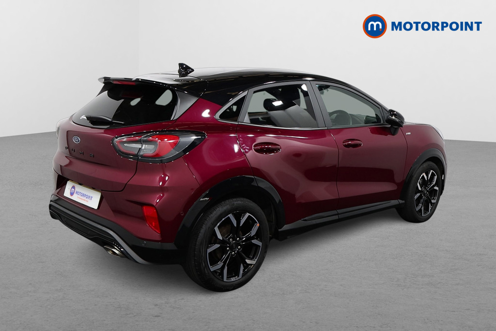 Ford Puma Vivid Ruby Edition Automatic Petrol SUV - Stock Number (1566078) - Passenger side rear corner