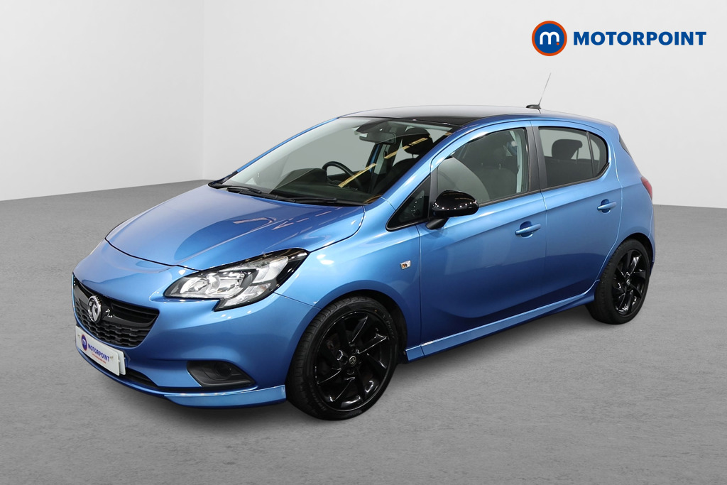 Vauxhall Corsa Sri Vx-Line Nav Black Manual Petrol Hatchback - Stock Number (1566080) - Passenger side front corner