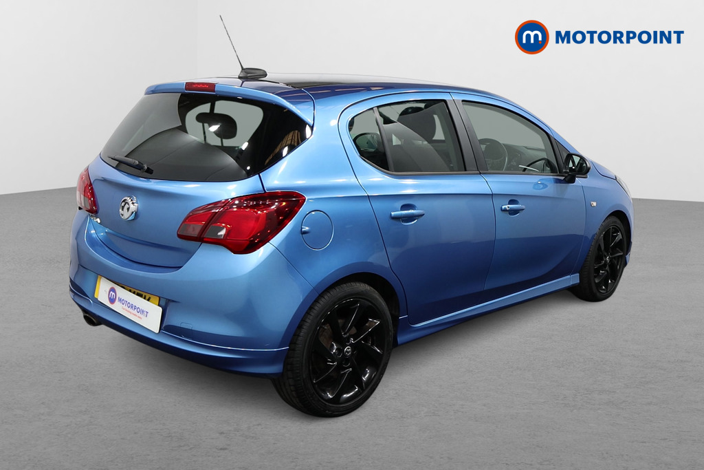 Vauxhall Corsa Sri Vx-Line Nav Black Manual Petrol Hatchback - Stock Number (1566080) - Drivers side rear corner