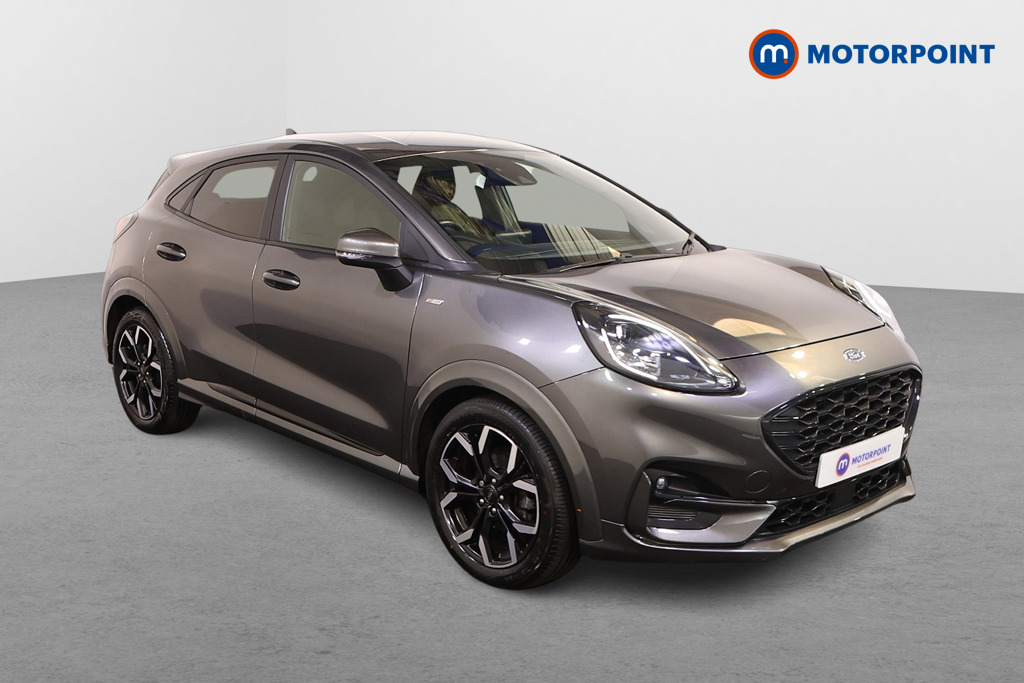 Ford Puma St-Line X Manual Petrol-Electric Hybrid SUV - Stock Number (1567074) - Drivers side front corner