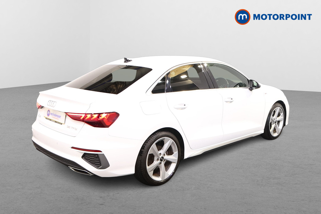 Audi A3 S Line Automatic Petrol Saloon - Stock Number (1567887) - Drivers side rear corner