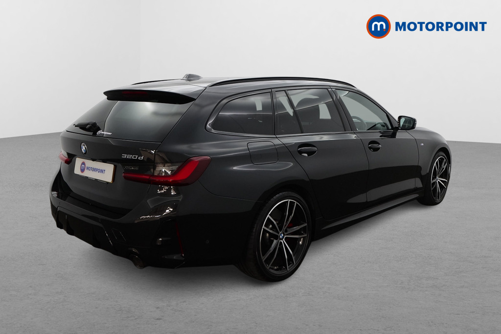 BMW 3 Series M Sport Automatic Diesel Estate - Stock Number (1567901) - Drivers side rear corner