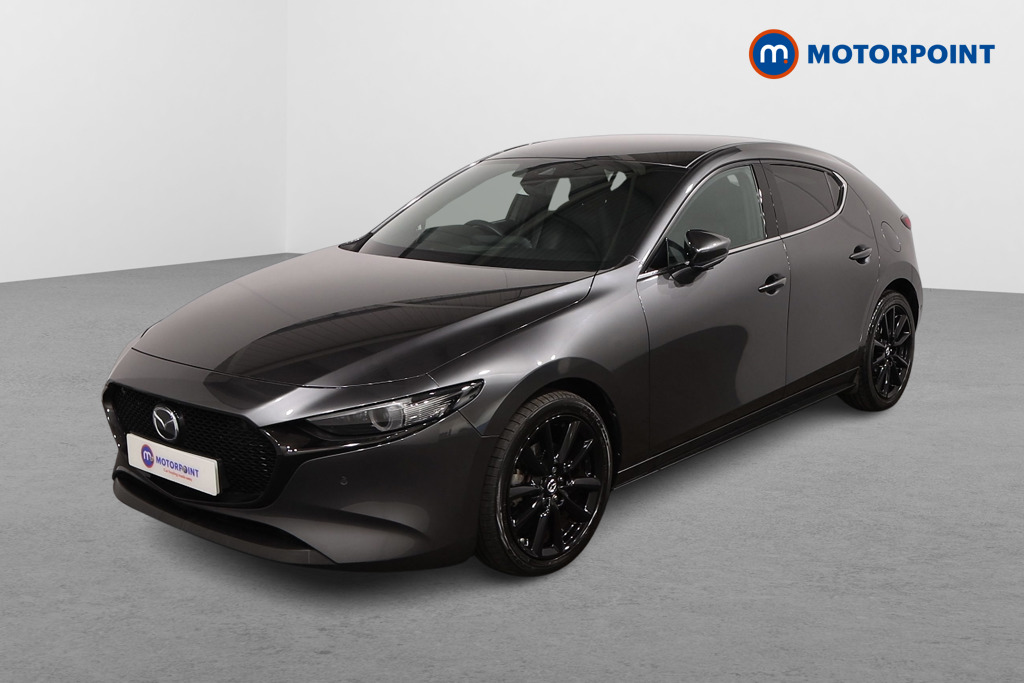 Mazda 3 Gt Sport Tech Manual Petrol-Electric Hybrid Hatchback - Stock Number (1568863) - Passenger side front corner