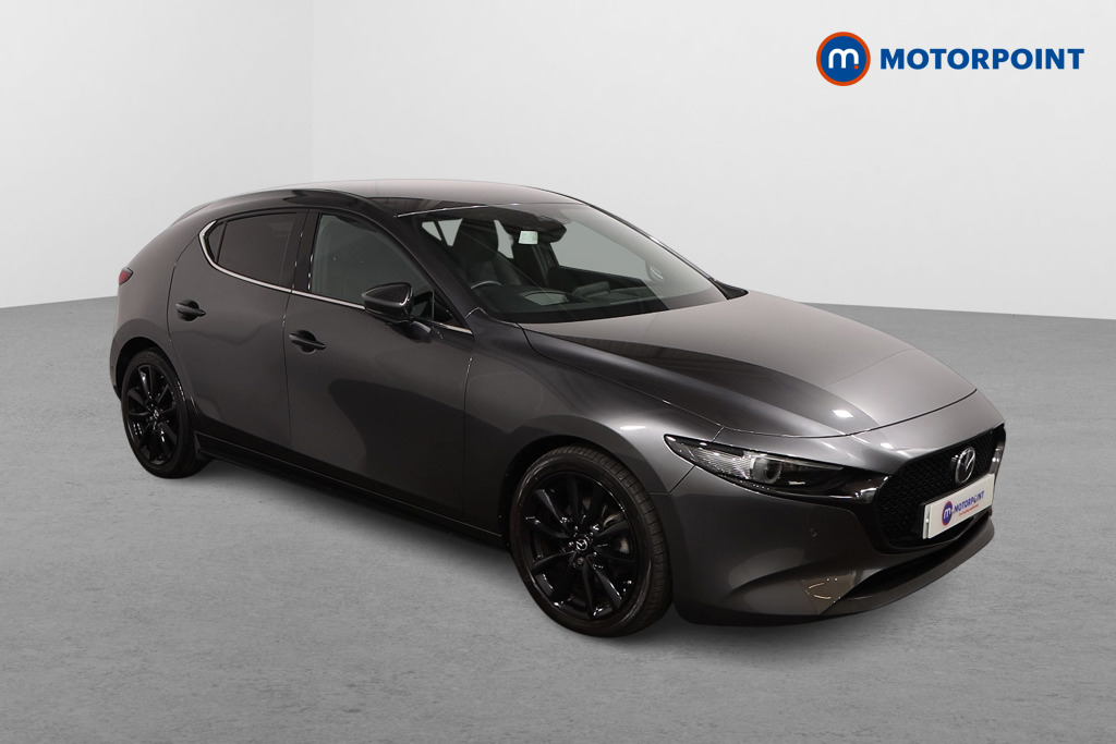 Mazda 3 Gt Sport Tech Manual Petrol-Electric Hybrid Hatchback - Stock Number (1568863) - Drivers side front corner