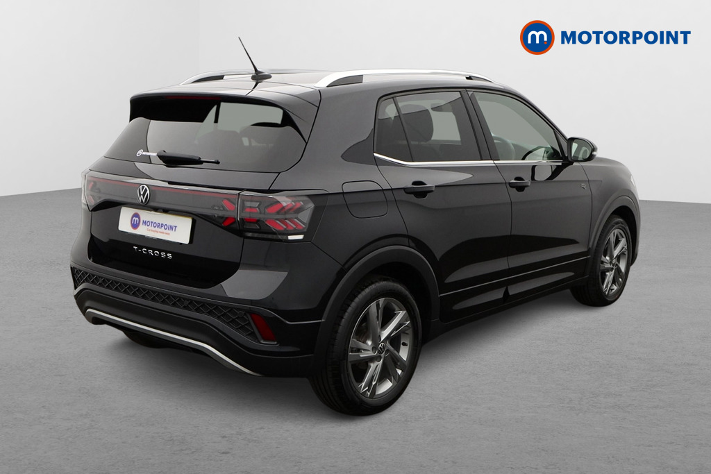 Volkswagen T-Cross R-Line Automatic Petrol SUV - Stock Number (1569262) - Drivers side rear corner