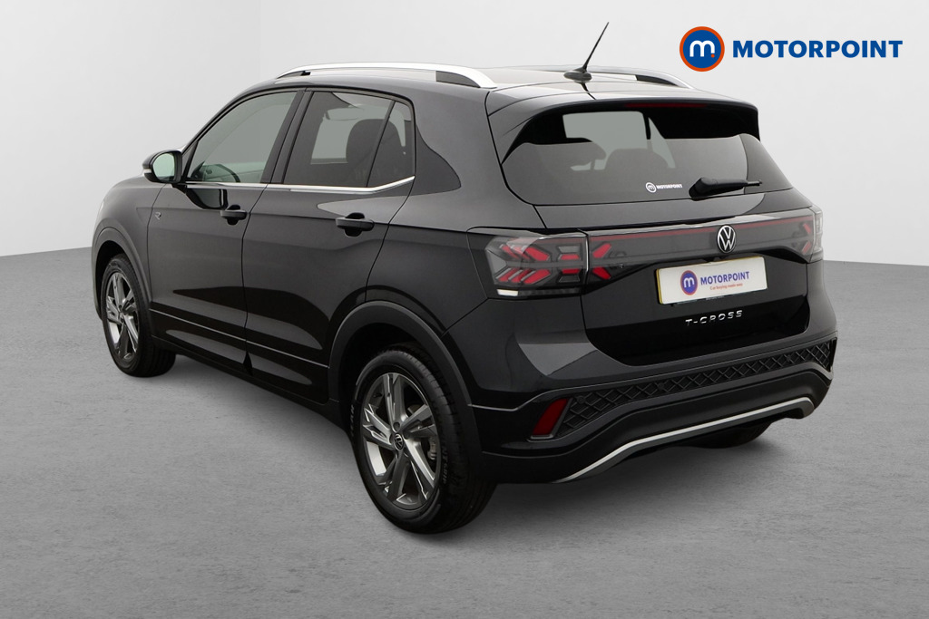 Volkswagen T-Cross R-Line Automatic Petrol SUV - Stock Number (1569262) - Passenger side rear corner