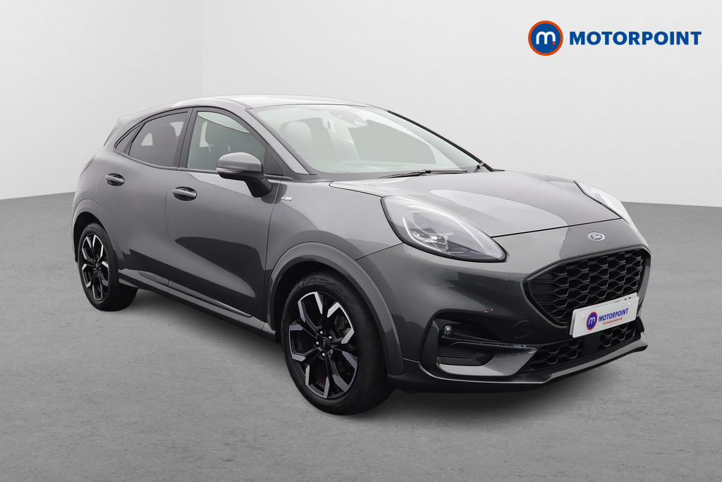 Ford Puma St-Line X Manual Petrol-Electric Hybrid SUV - Stock Number (1545510) - Drivers side front corner