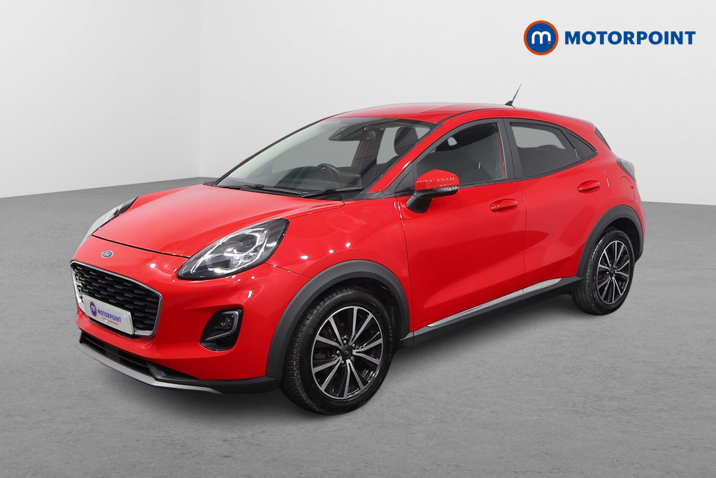 Ford Puma Titanium Manual Petrol-Electric Hybrid SUV - Stock Number (1554601) - Passenger side front corner