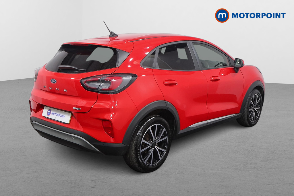 Ford Puma Titanium Manual Petrol-Electric Hybrid SUV - Stock Number (1554601) - Drivers side rear corner