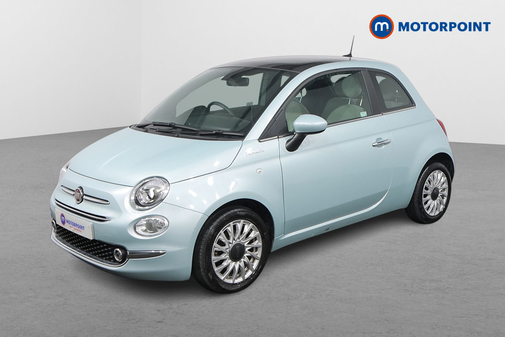 Fiat 500 Dolcevita Manual Petrol-Electric Hybrid Hatchback - Stock Number (1556877) - Passenger side front corner