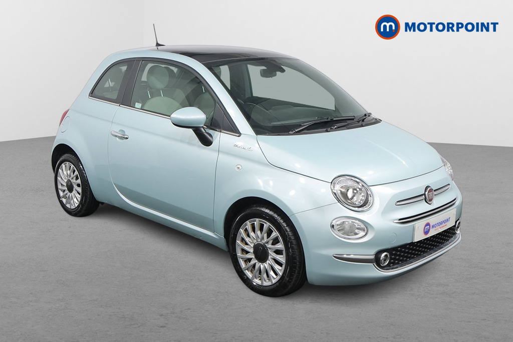 Fiat 500 Dolcevita Manual Petrol-Electric Hybrid Hatchback - Stock Number (1556877) - Drivers side front corner