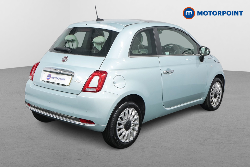 Fiat 500 Dolcevita Manual Petrol-Electric Hybrid Hatchback - Stock Number (1556877) - Drivers side rear corner