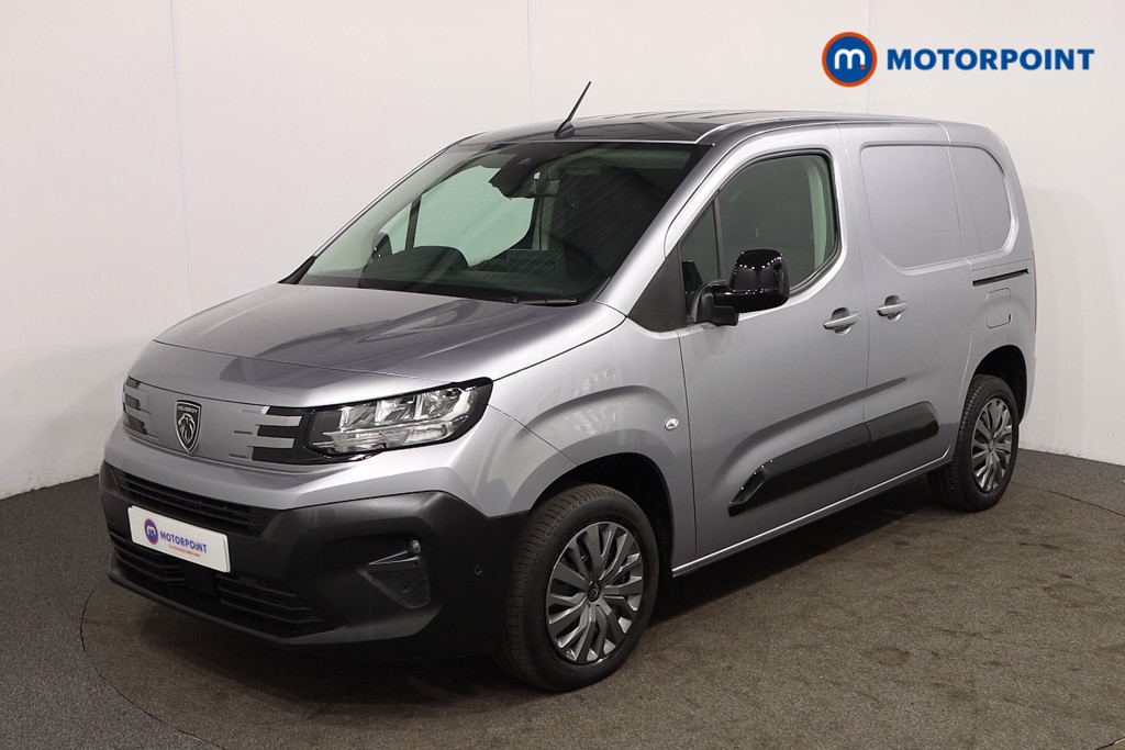 Peugeot Partner Asphalt Automatic Diesel Panel Van - Stock Number (1557663) - Passenger side front corner