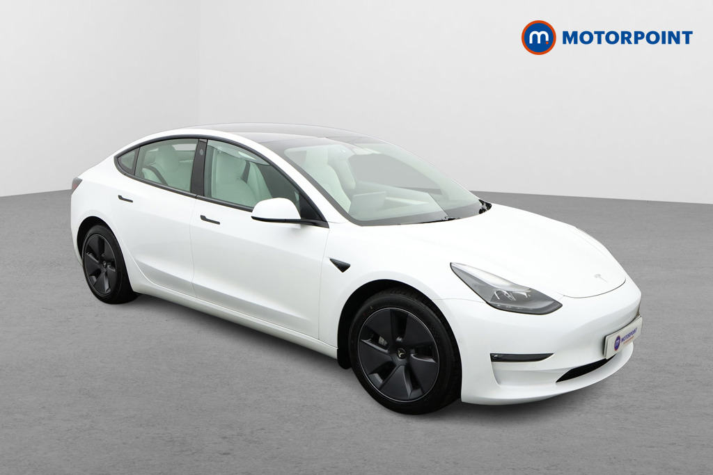 Tesla Model 3 Long Range Automatic Electric Saloon - Stock Number (1558218) - Drivers side front corner