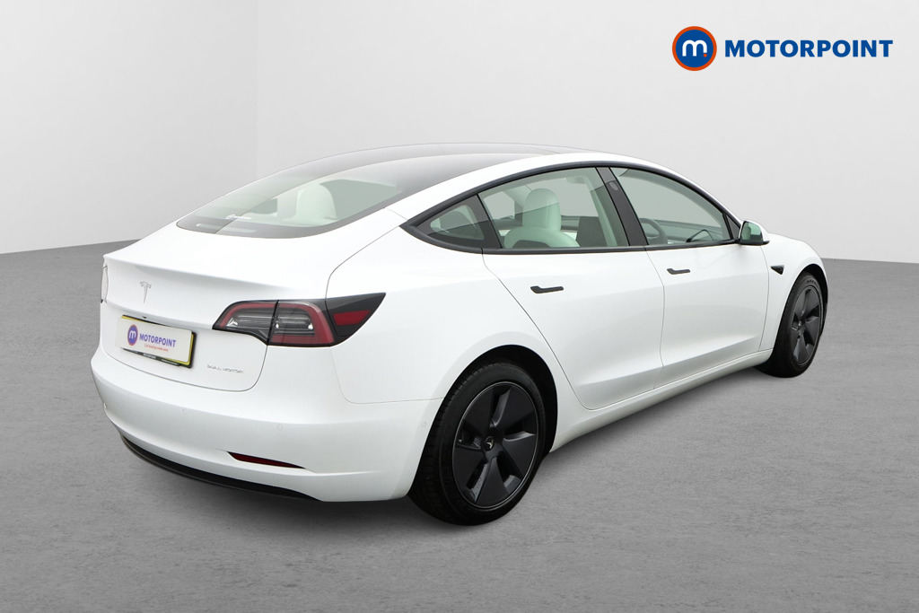 Tesla Model 3 Long Range Automatic Electric Saloon - Stock Number (1558218) - Drivers side rear corner