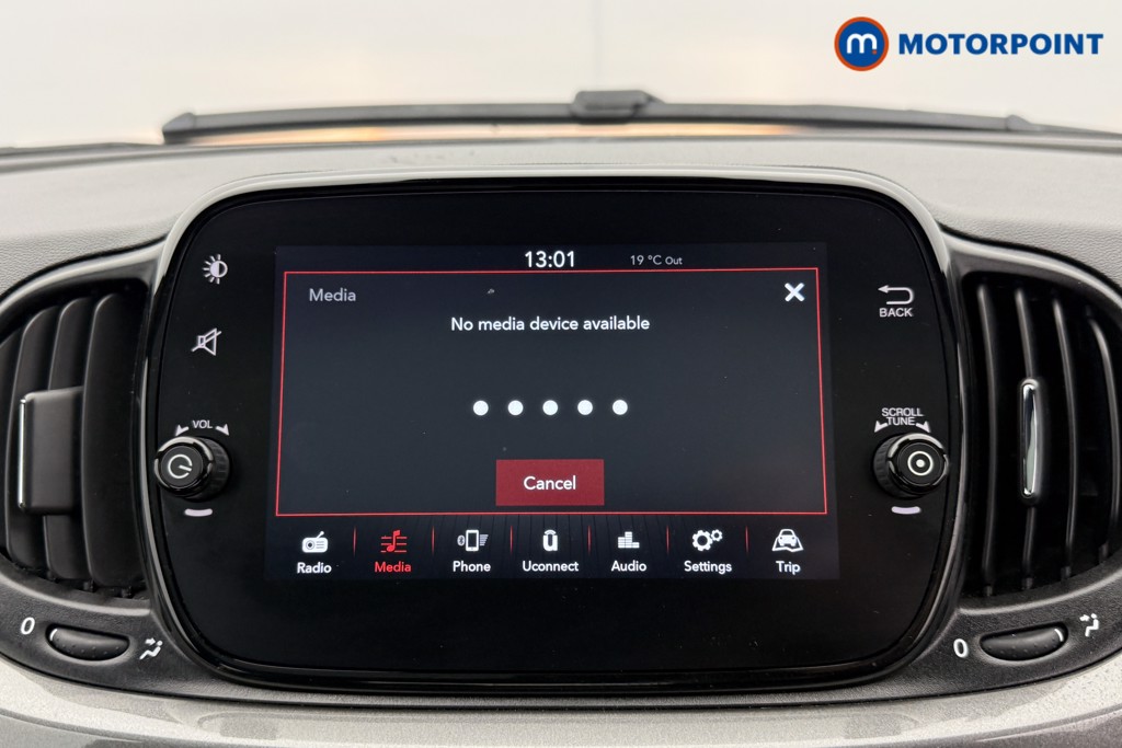 Fiat 500 1.0 Mild Hybrid 3Dr Manual Petrol-Electric Hybrid Hatchback - Stock Number (1559957) - 5th supplementary image