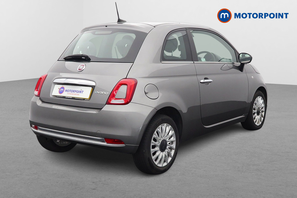 Fiat 500 1.0 Mild Hybrid 3Dr Manual Petrol-Electric Hybrid Hatchback - Stock Number (1559957) - Drivers side rear corner