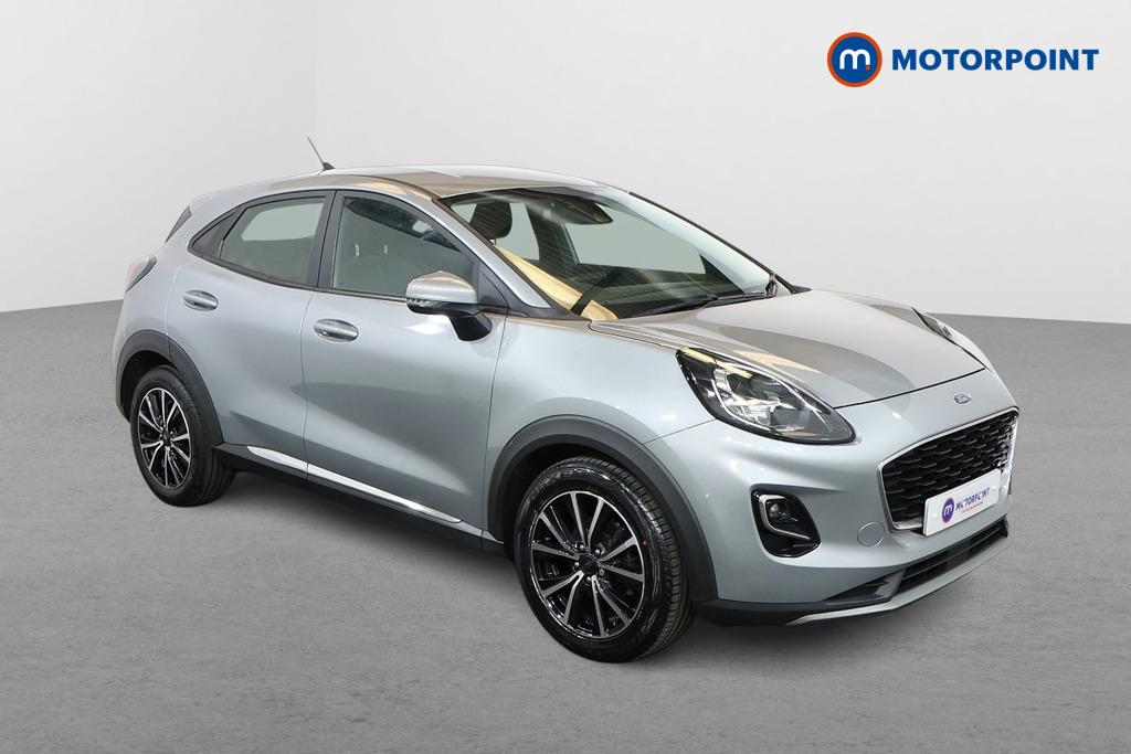 Ford Puma Titanium Automatic Petrol-Electric Hybrid SUV - Stock Number (1560277) - Drivers side front corner