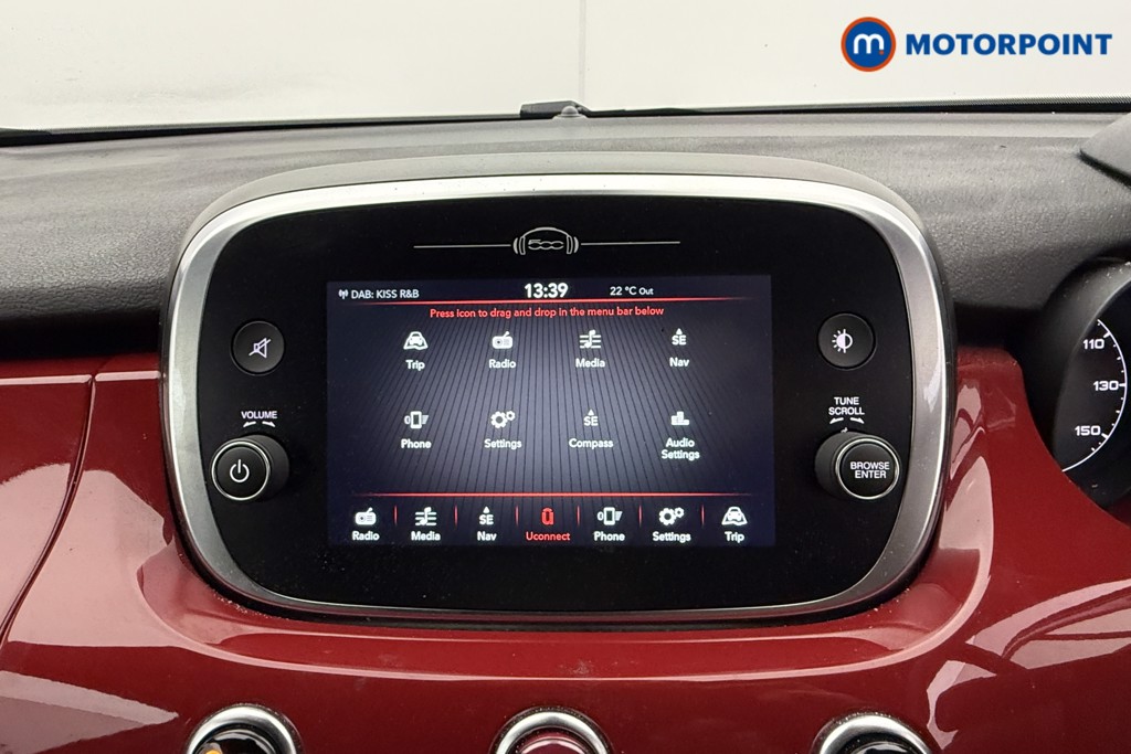 Fiat 500X RED Automatic Petrol SUV - Stock Number (1564943) - 9th supplementary image