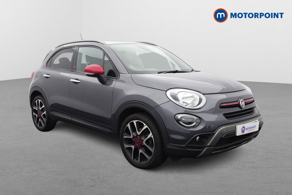Fiat 500X RED Automatic Petrol SUV - Stock Number (1564943) - Drivers side front corner