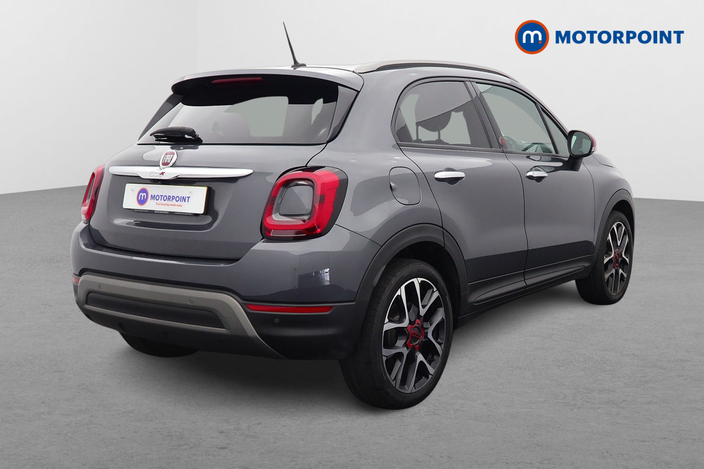 Fiat 500X RED Automatic Petrol SUV - Stock Number (1564943) - Drivers side rear corner
