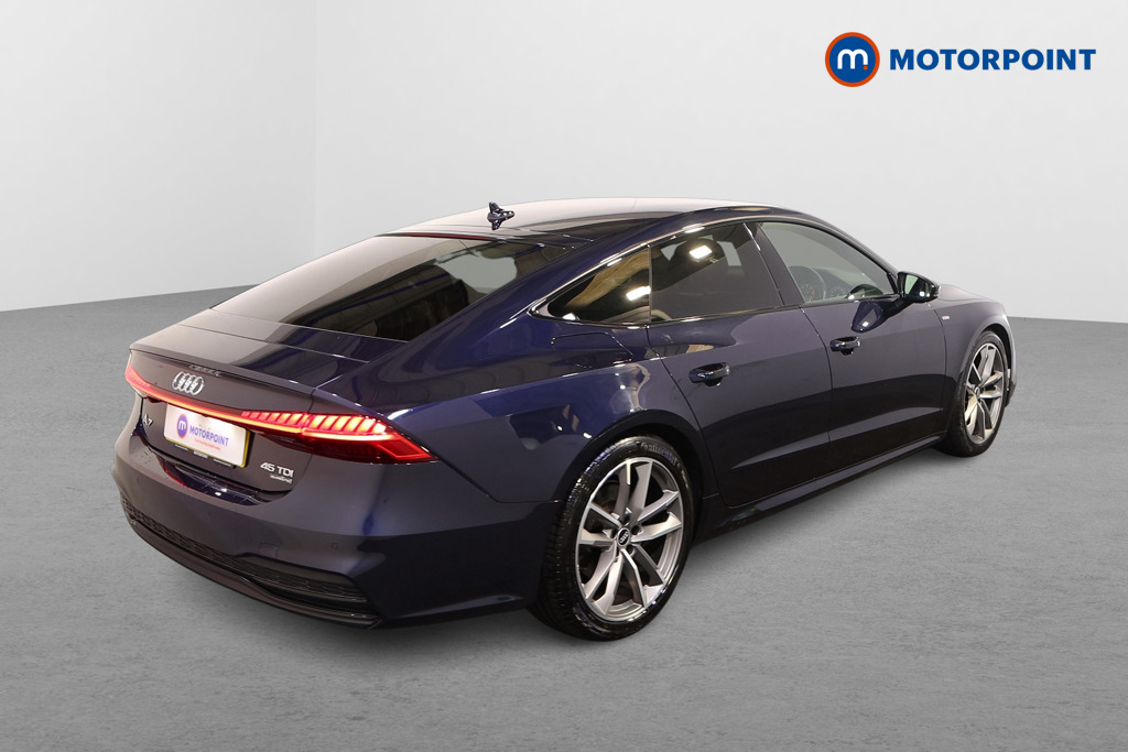 Audi A7 Black Edition Automatic Diesel Hatchback - Stock Number (1566263) - Drivers side rear corner
