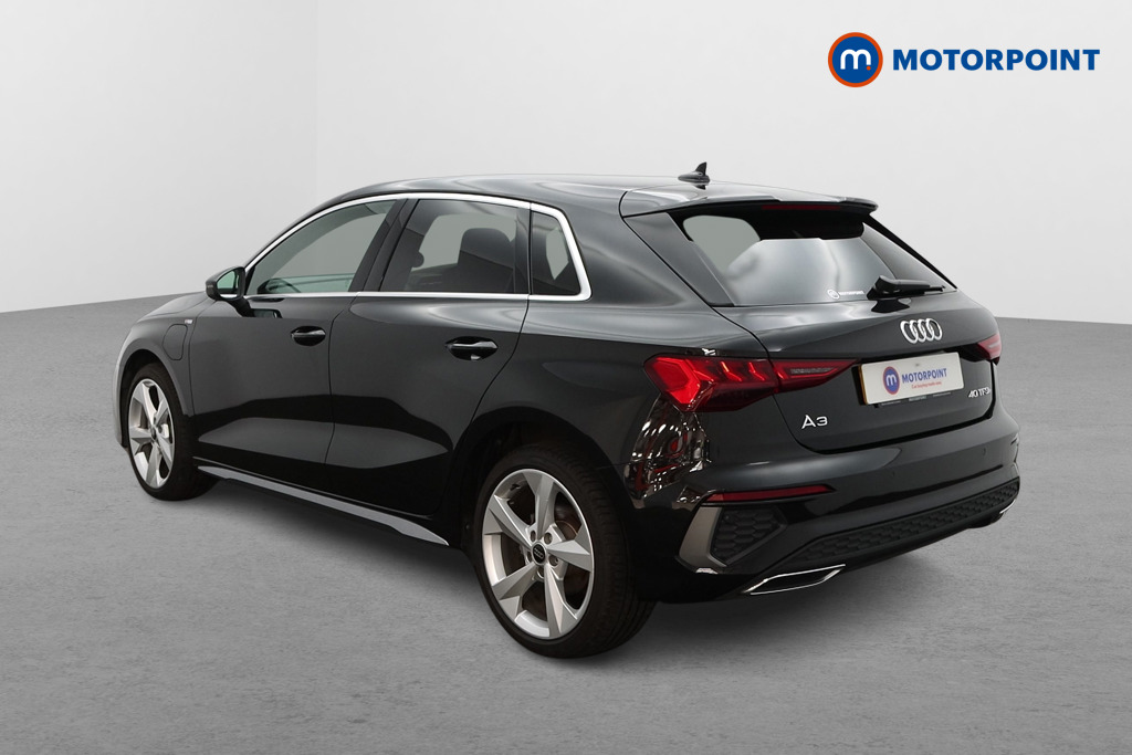 Audi A3 S Line Automatic Petrol Plug-In Hybrid Hatchback - Stock Number (1567088) - Passenger side rear corner