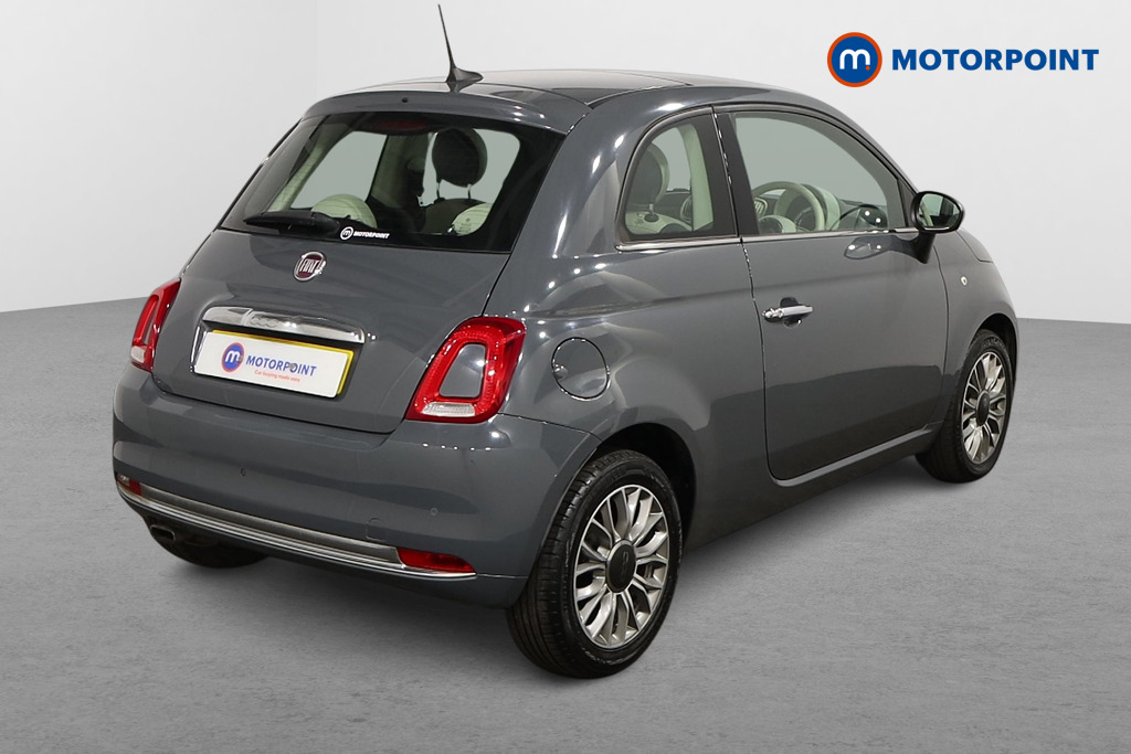 Fiat 500 Lounge Manual Petrol Hatchback - Stock Number (1567238) - Drivers side rear corner