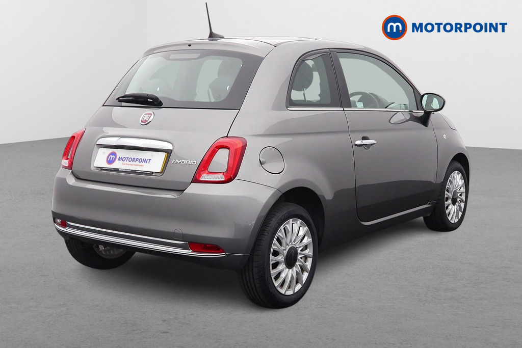 Fiat 500 1.0 Mild Hybrid 3Dr Manual Petrol-Electric Hybrid Hatchback - Stock Number (1568221) - Drivers side rear corner