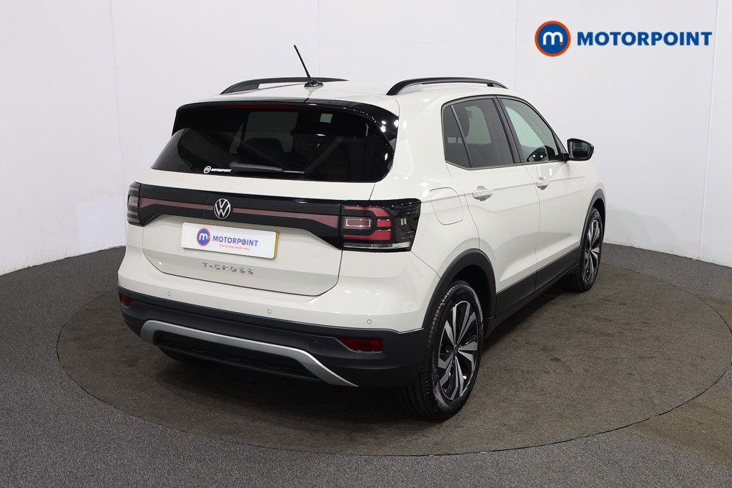 Volkswagen T-Cross Black Edition Manual Petrol SUV - Stock Number (1568353) - Drivers side rear corner