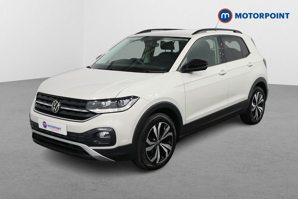 Volkswagen T-Cross Black Edition Manual Petrol SUV - Stock Number (1568353) - Passenger side front corner