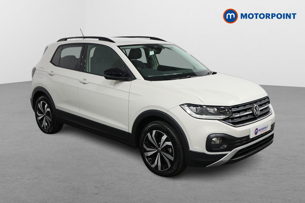 Volkswagen T-Cross Black Edition Manual Petrol SUV - Stock Number (1568353) - Drivers side front corner