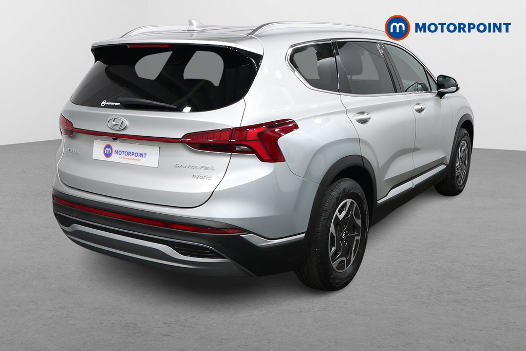 Hyundai Santa Fe Premium Automatic Petrol-Electric Hybrid SUV - Stock Number (1568495) - Drivers side rear corner
