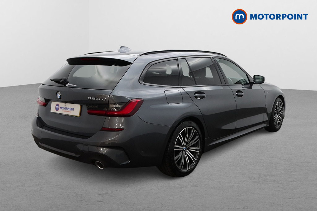 BMW 3 Series M Sport Automatic Diesel Estate - Stock Number (1569793) - Drivers side rear corner