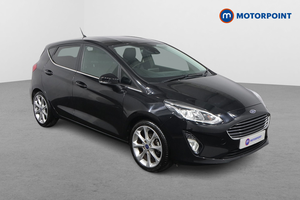 Ford Fiesta Titanium X Manual Petrol-Electric Hybrid Hatchback - Stock Number (1558031) - Drivers side front corner