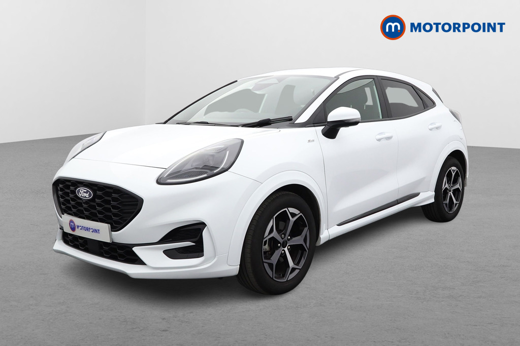 Ford Puma St-Line Automatic Petrol-Electric Hybrid SUV - Stock Number (1560944) - Passenger side front corner